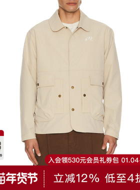 Malbon Golf BRIGANDS 夹克 休闲时尚潮流男REVOLVE  棕色