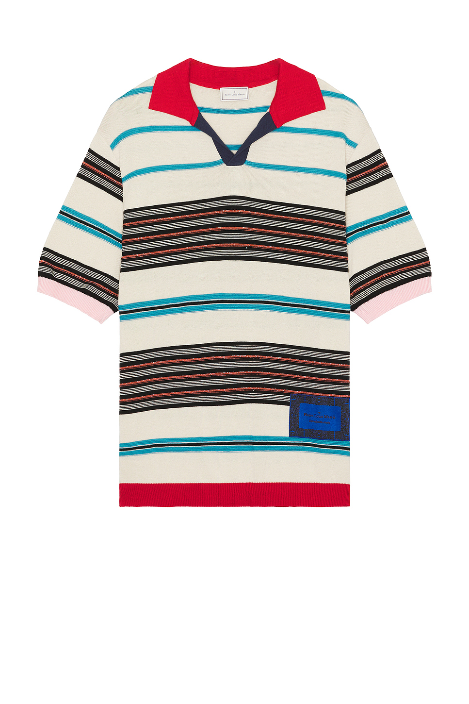 Pierre-Louis Mascia POLO 衫 休闲时尚潮流男REVOLVE  棕色