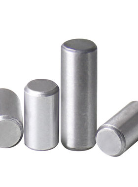 6mm定位销A3碳钢铁实心圆柱销M6*6x8x11x24x27x29x32x39x36x55x60