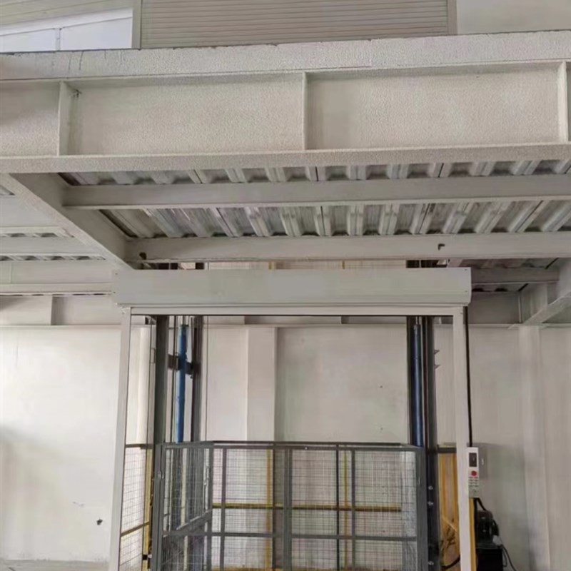 导轨升降液压升降机货梯厂房仓库中大型电动简易防坠上下货平台