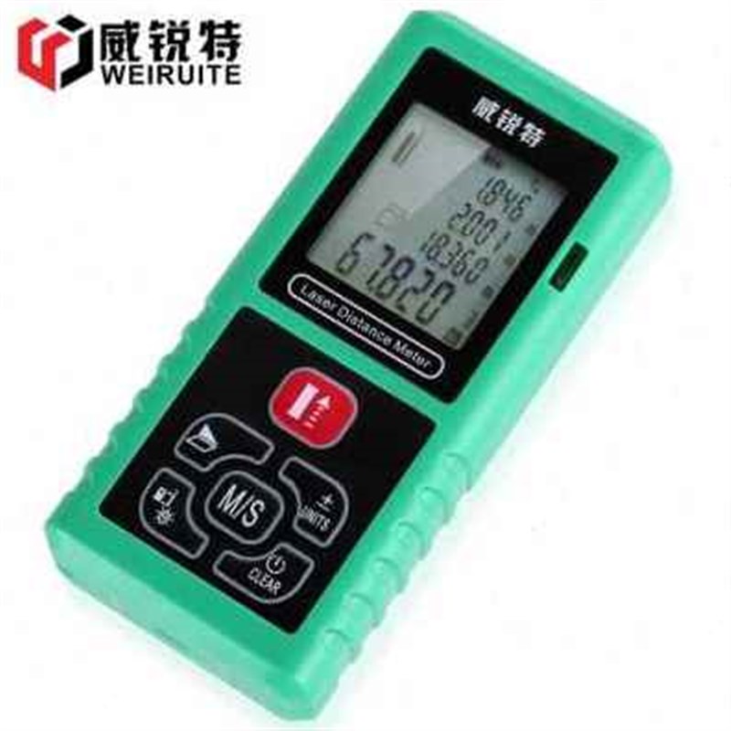 厂销新款100仪器50激光测距仪精度手持式红外线测量电子尺70米