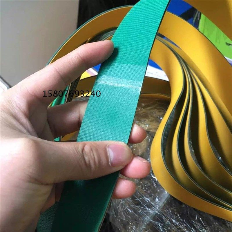 尼龙片基带黄绿平面传动带工业皮带橡胶输送带传送带小皮带加胶带,工业油品/胶粘/化学/实验室用品,实验室漏斗,淘宝优惠券,粉丝福利购,淘宝优惠卷