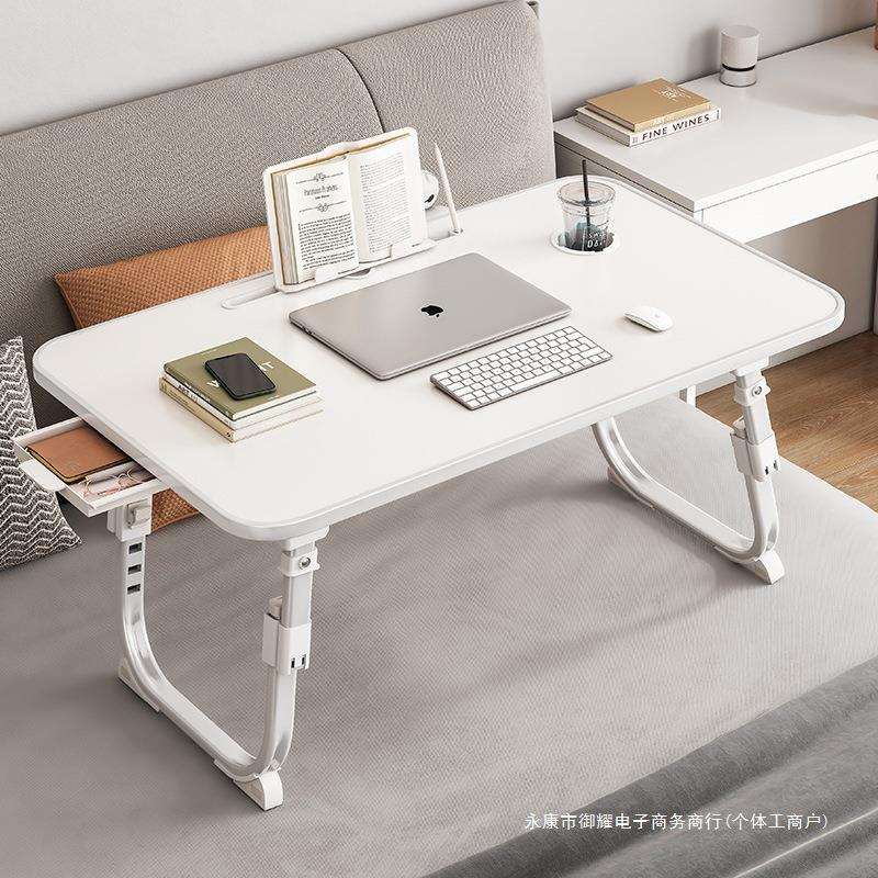 学生小桌子可床上高腿电脑桌飘窗学习书桌懒人折叠桌宿舍升降桌板