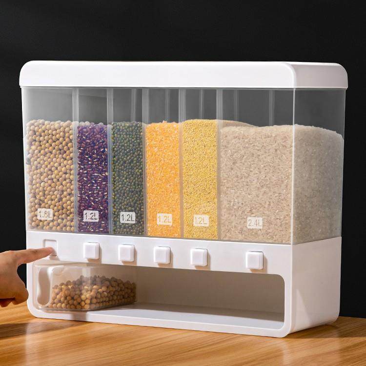 米桶家用分格五谷杂粮豆子谷物收纳密封罐防虫防潮收纳盒分隔,农机/农具/农膜,播种栽苗器/地膜机,淘宝优惠券,粉丝福利购,淘宝优惠卷
