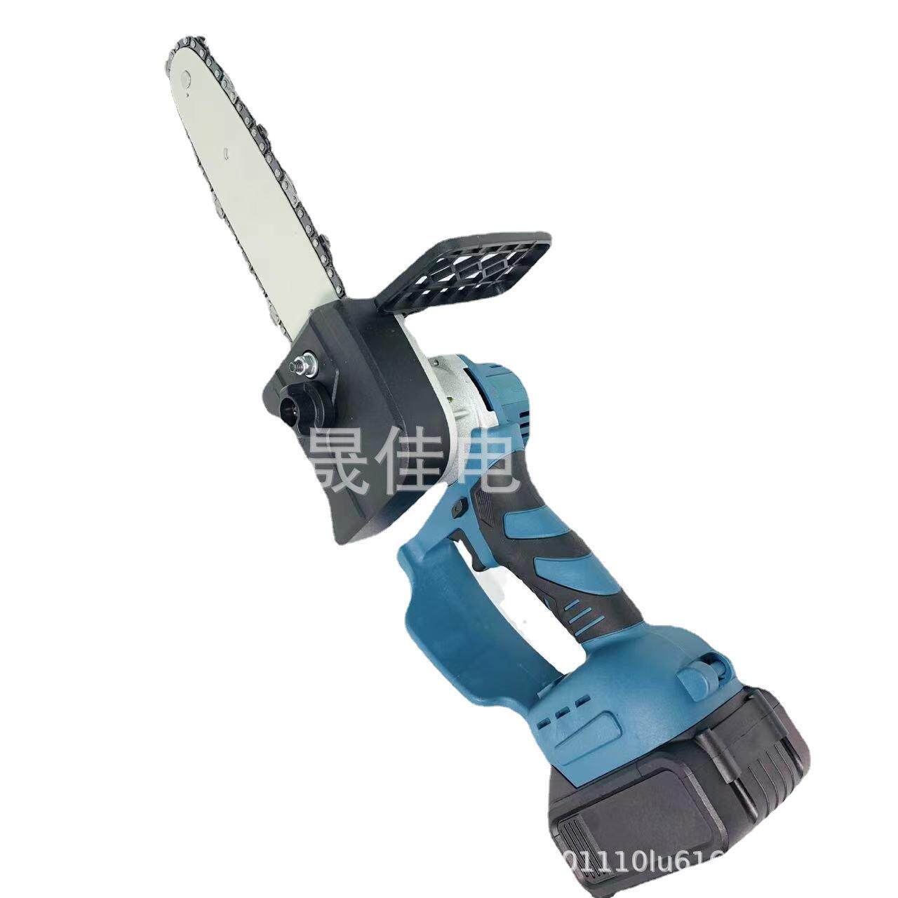 8寸10寸 锂电链锯 无刷电链锯 充电式伐木锯 单手电锯 家用园林锯