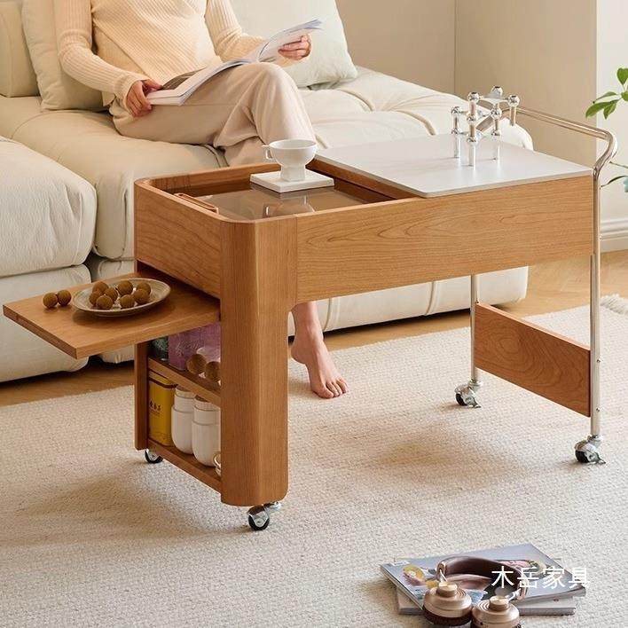 实木茶几小户型客厅家用岩板茶台阳台围炉煮茶小桌子移动茶桌,农机/农具/农膜,播种栽苗器/地膜机,淘宝优惠券,粉丝福利购,淘宝优惠卷