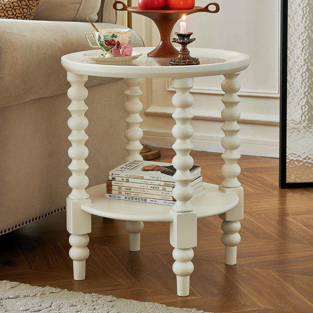 美式实木葫芦圆边几白色核桃木沙发边几客厅角几阳台休闲椅小桌子,农机/农具/农膜,播种栽苗器/地膜机,淘宝优惠券,粉丝福利购,淘宝优惠卷