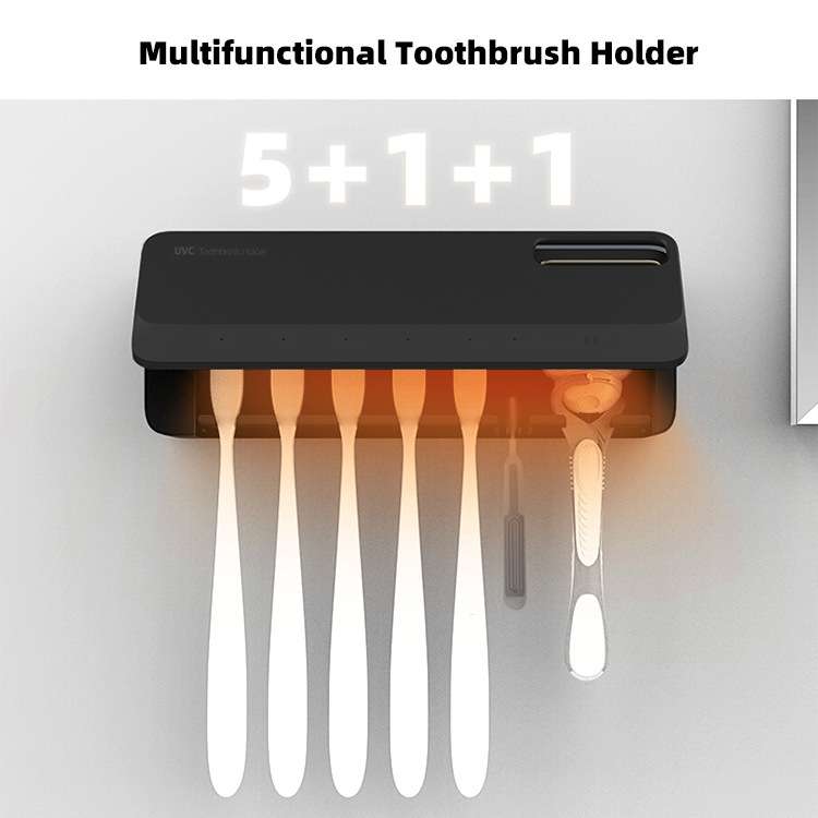 UV Toothbrush Sterilizer Dry Wirelesslywall-mouted