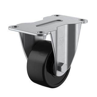 3寸固定 孔距103×52 SUS-HR-75PB 用于机械装置低重心轮