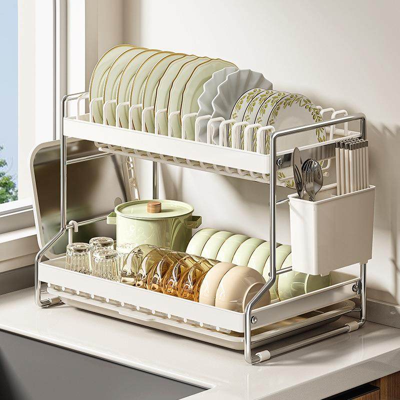 厨房碗架沥水架不锈钢碗碟置物架轻奢碗盘家用置放碗筷收纳盒,农机/农具/农膜,播种栽苗器/地膜机,淘宝优惠券,粉丝福利购,淘宝优惠卷