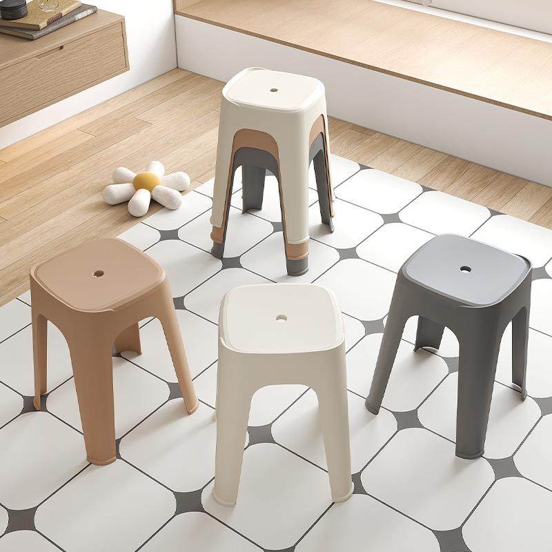 加厚久坐舒适可叠放塑料凳子家用现代简约椅子化妆板凳摞叠高圆凳,农机/农具/农膜,播种栽苗器/地膜机,淘宝优惠券,粉丝福利购,淘宝优惠卷