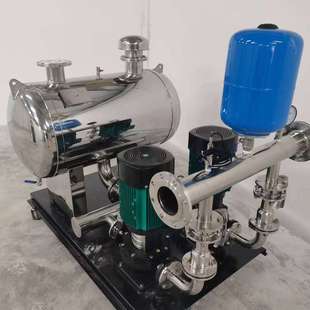 TD100 一用一备不锈钢304材质管件 40清水循环泵冷冻水无负压泵组