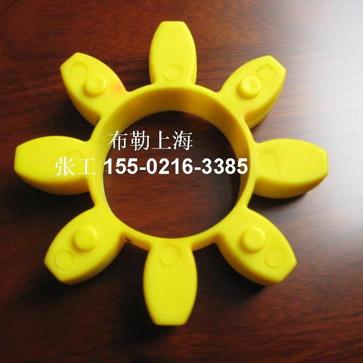 KTR弹性体缓冲垫梅花瓣胶块/联轴器梅花接手GR65 92SHA黄色SPIDER