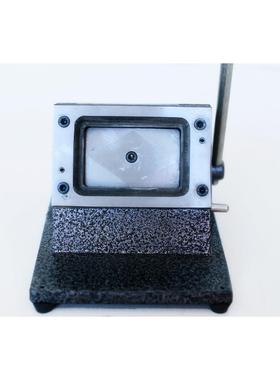 相纸卡纸切割机卡片胸牌商标纸切割机30*60mm3*6cmPVC切卡机