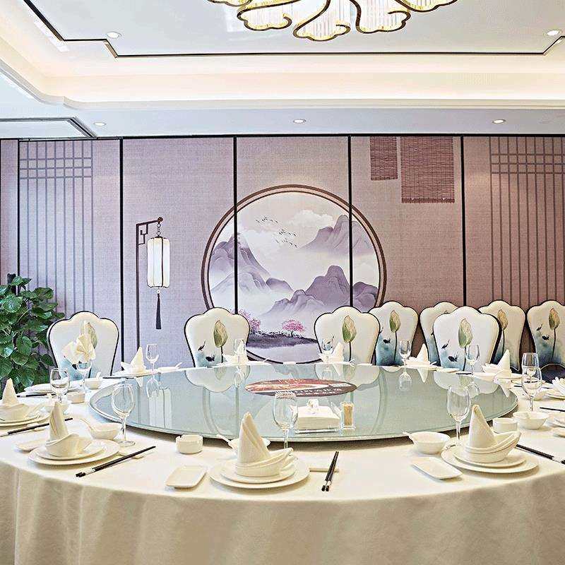 移动屏风隔断折叠门酒店餐厅会议室推拉活动隔断隔墙舞蹈室吊趟门