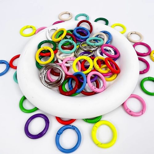 高乐多彩色多巴胺系列五金弹簧扣