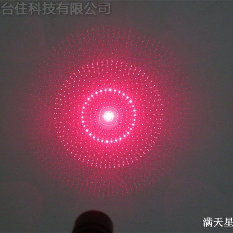 星云图案激光器红光多点红色镭射激光效果灯雷射模组多款效果可订