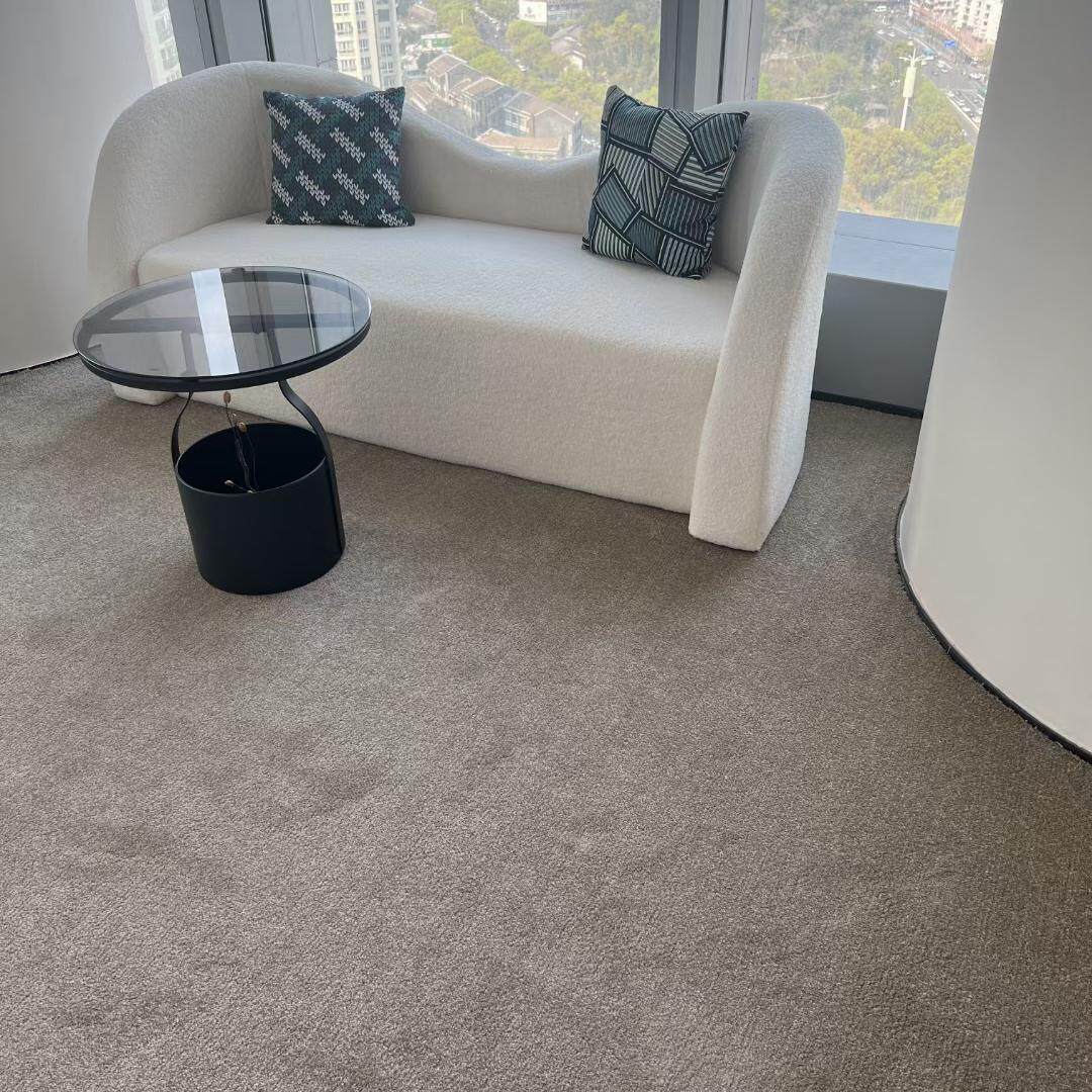 加厚纯色地毯客厅办公室婚纱店卧室酒店美容院满铺工程展会舞蹈