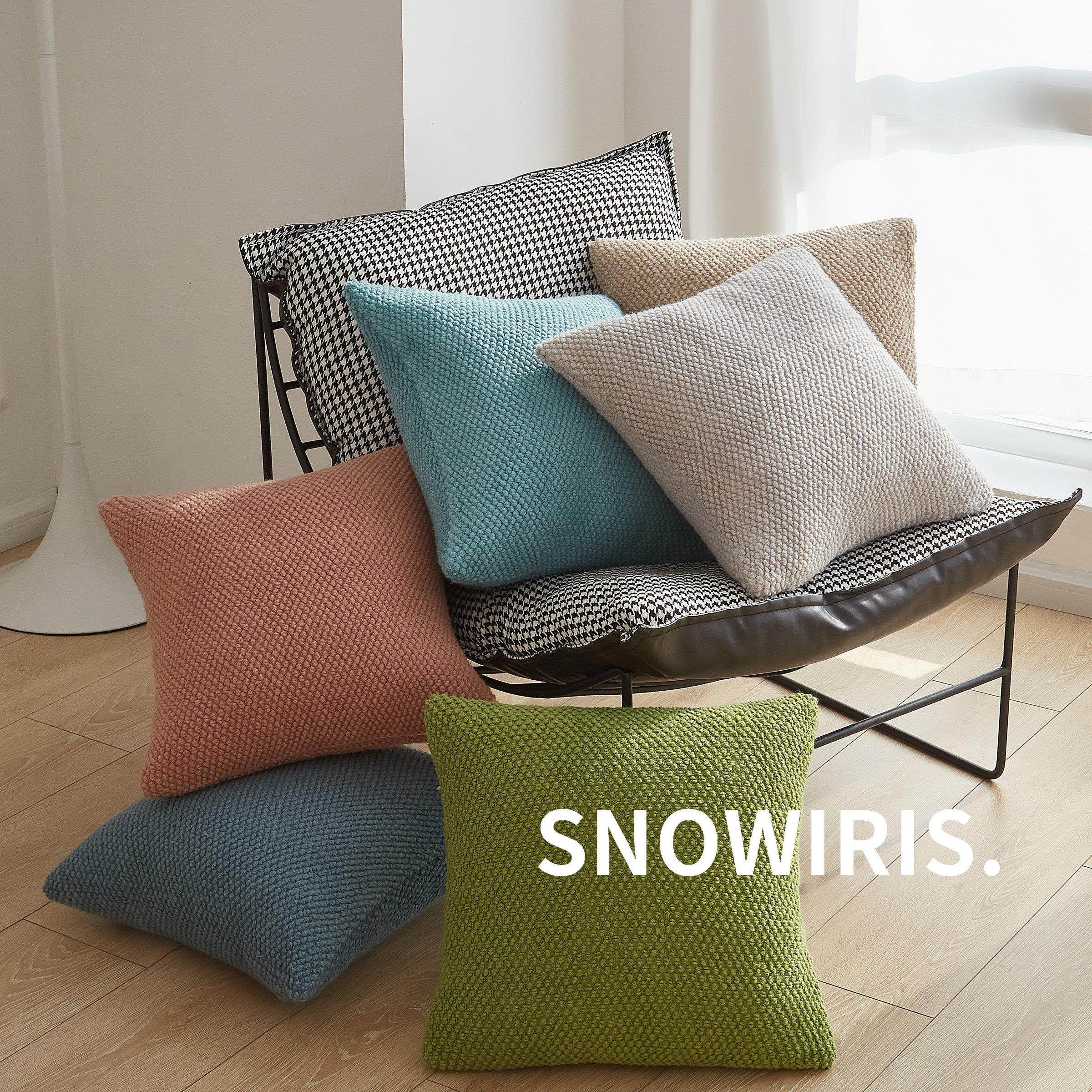 北欧纯色抱枕针织百搭靠垫民宿软装枕套客厅沙发床上靠枕ins简约,居家布艺,靠垫/抱枕,淘宝优惠券,粉丝福利购,淘宝优惠卷