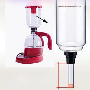 中性电咖啡虹吸壶玻璃虹吸壶上座电加热壶咖啡器具配件