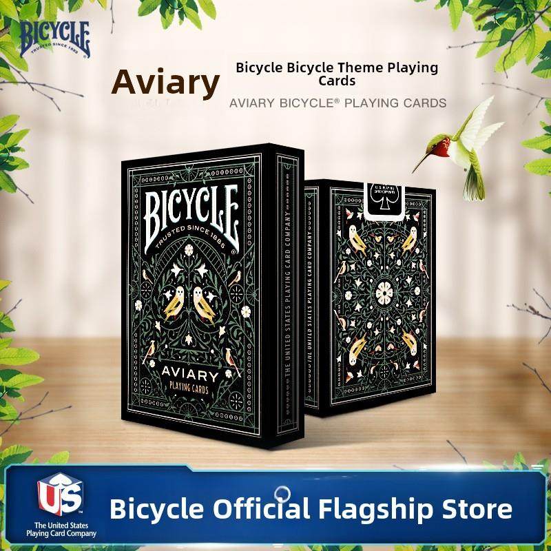 自行车自行车扑克牌主题系列美国进口花雕扑克牌鸟笼
