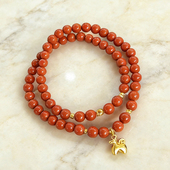 天然南红多圈手串简约百搭款 高定款 JJHR60209001 新年珠宝节