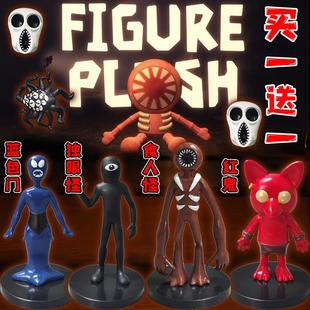 DOORS FLOOR 2怪物门手办食人怪模型红鬼逃脱大门八爪触手摆件男6