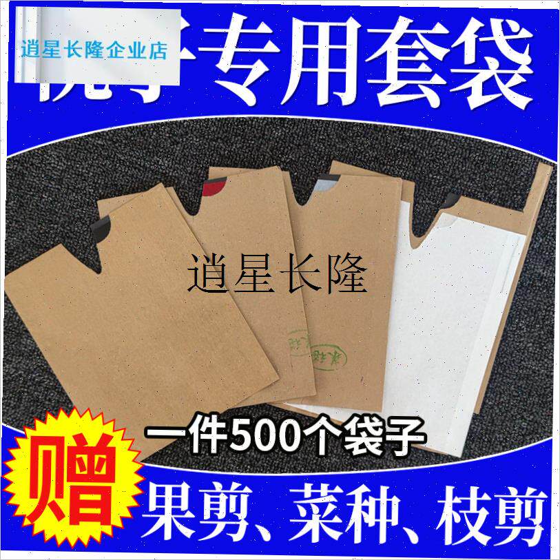 l桃子套袋b专用袋水果套袋黄桃水蜜桃蟠桃油桃果树包果袋纸袋防虫