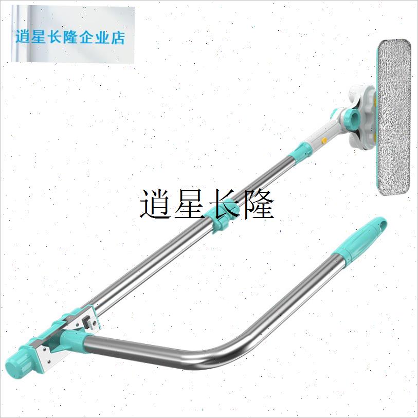 l擦玻璃神器家用高层窗外伸缩双面擦窗户刮搽高楼清洁.保洁专用工