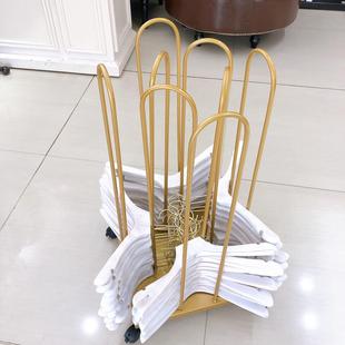 店储韶意 服装 店专用放衣架收纳神器 可移动整理裤 夹架简约男女装