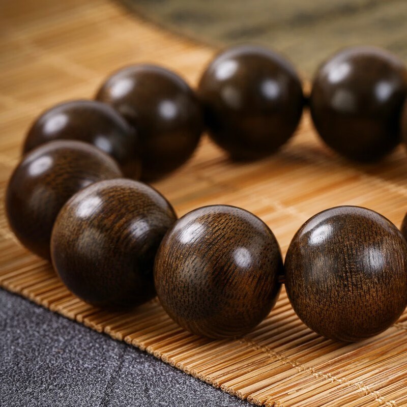 加里曼丹沉香手串天然老料 文莱沉香木108颗手持男女佛珠厂家