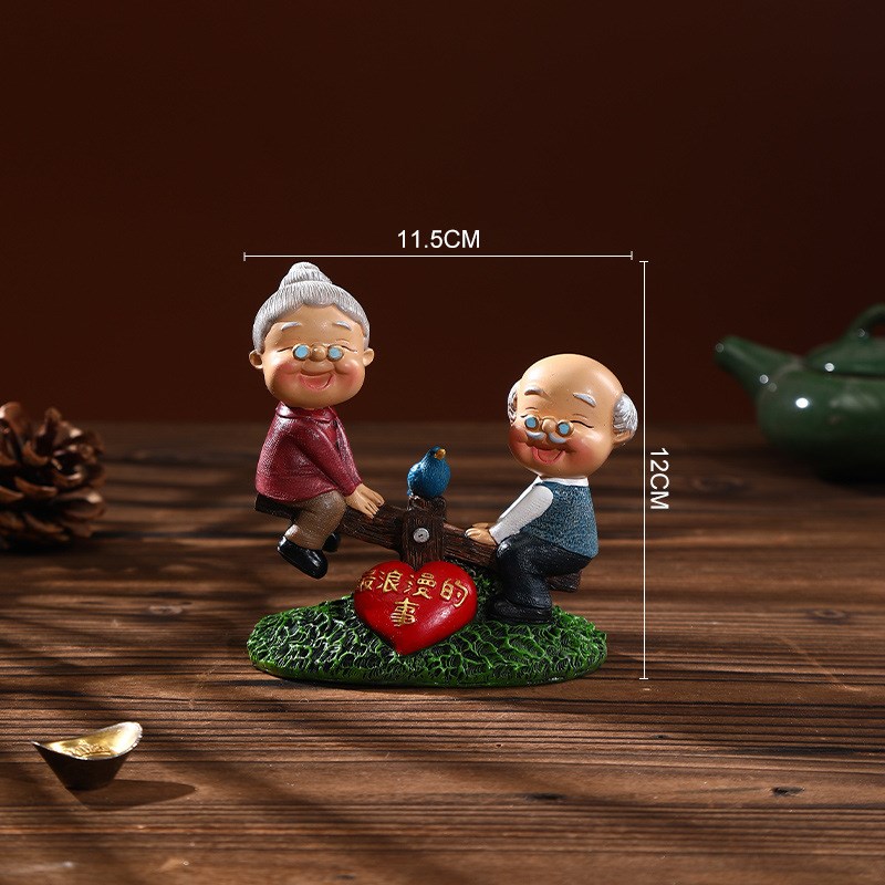 情人爸妈父母亲节爱情酒柜摆件家居饰品装卧室工艺品客厅新婚礼物