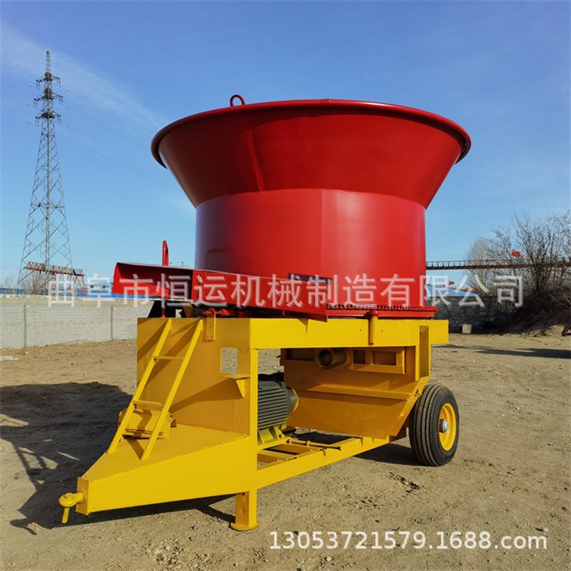 大型圆盘秸秆粉碎机 整捆青储自动破碎机 牛羊草料粉草机