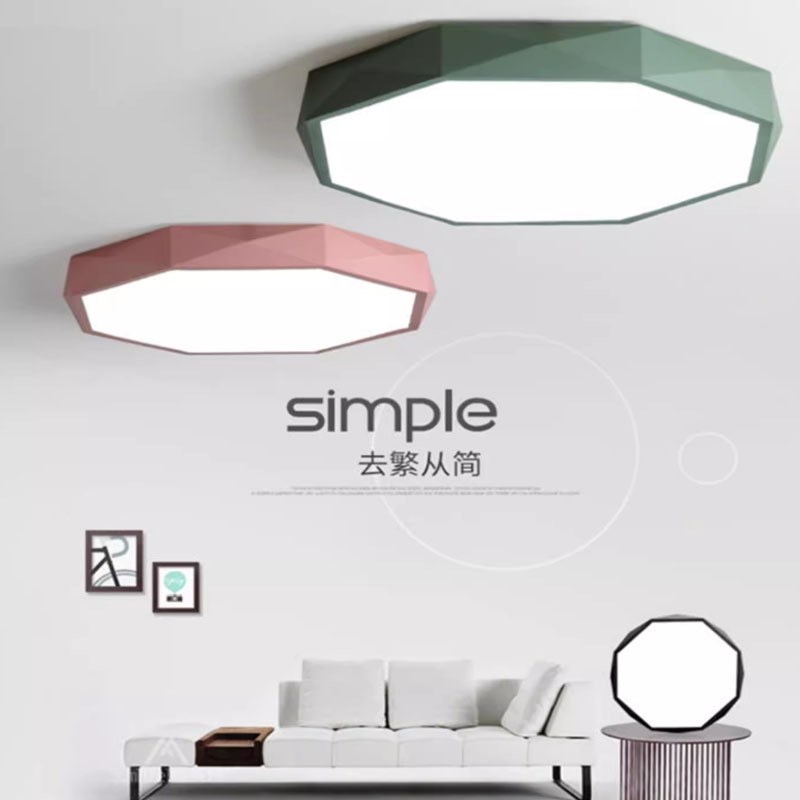 现代简约客厅家居卧室书房餐厅过道阳台led北欧灯具创意吸顶灯
