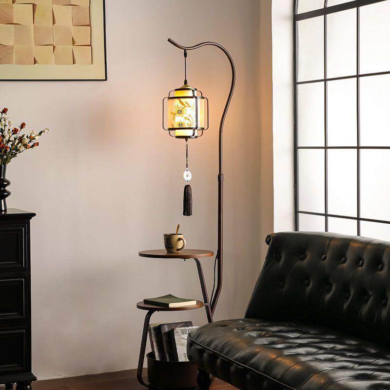 益菲中古风手工布艺可置物落地灯新中式复古刺绣落地灯宋代美学灯,农机/农具/农膜,其它农用工具,淘宝优惠券,粉丝福利购,淘宝优惠卷