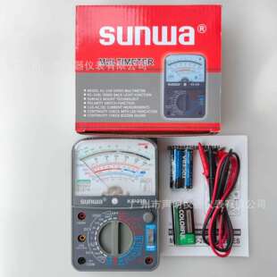 SUNWA KS298指针万用表交流电流12A出口外贸电工仪表电流表电压表