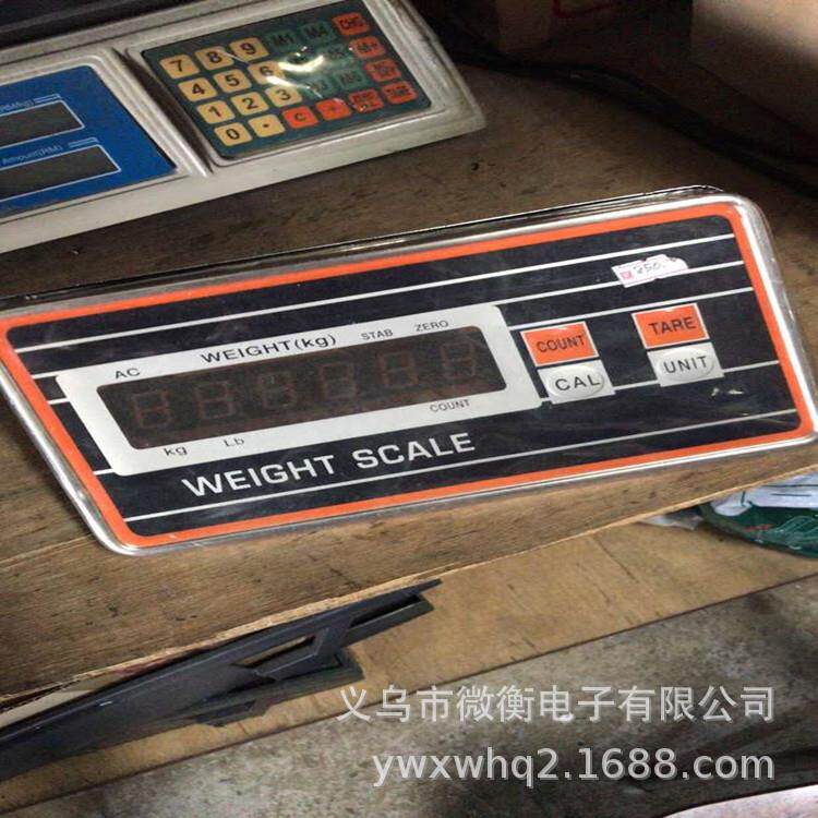 2019新款称重仪表电子秤仪表电子台秤表头300公斤红字601w
