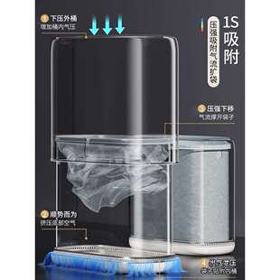 手家用垃圾桶2025新款卫生间厕所专用带盖大容量客厅厨房夹缝新款