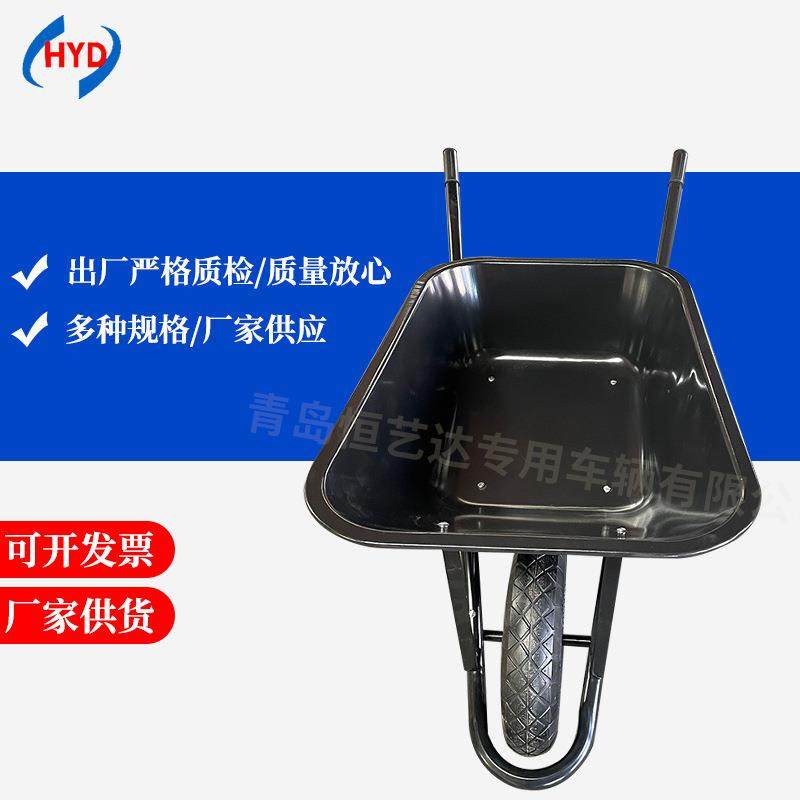 农用独轮小推车单轮货车推沙泥土花园垃圾建筑肥料工地手推车工具