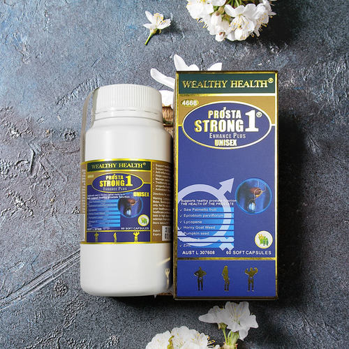 WealthyHealth澳洲富康前列康锯棕榈番茄红素锌硒胶囊60粒