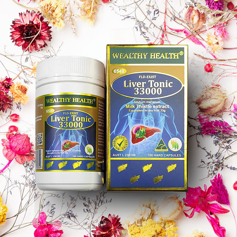 WealthyHealth澳洲富康加强型护肝宁33000/100粒