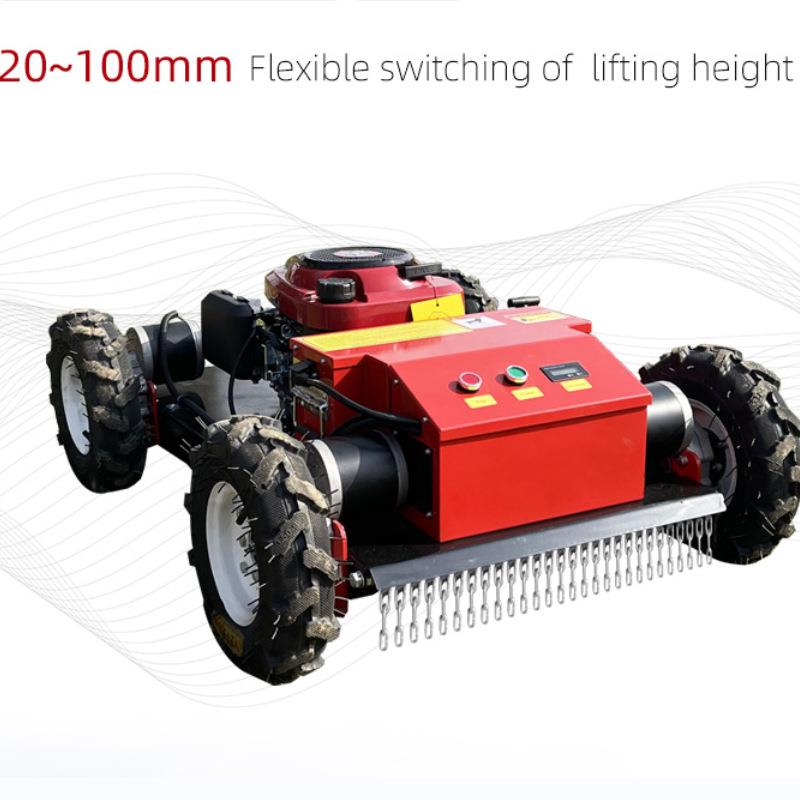 遥控草机 实用型园荒草推草JUT机一小时割200草平 小割型割机果器