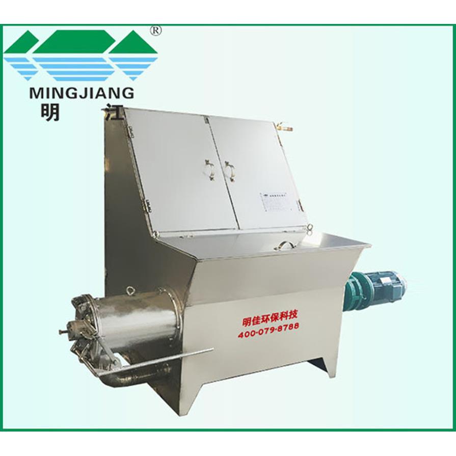 斜筛式粪污固液分离干湿分离器粪便脱水机不锈钢粪液处理设备机器