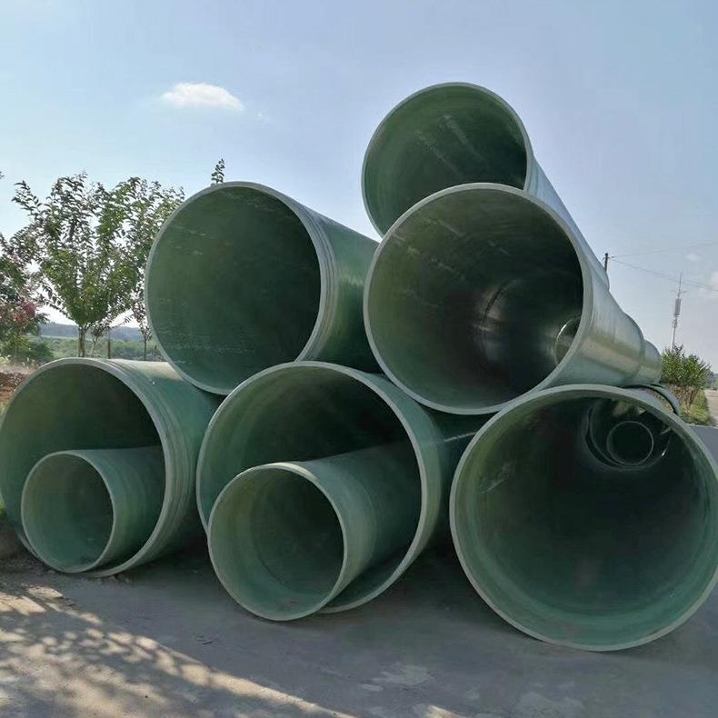 厂家玻璃钢电力管DN0*8复合电力管夹砂管道污水除臭通风管保护