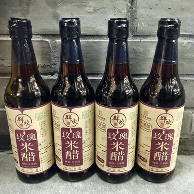 群欢浙江平湖玫瑰米醋0添加