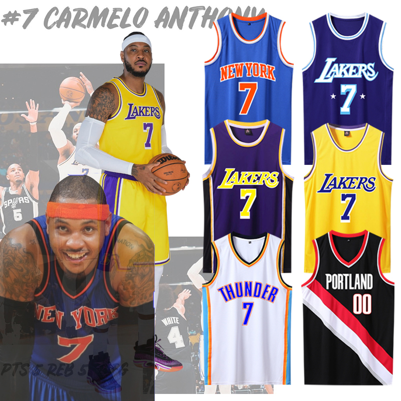 人队卡梅隆安东尼球衣7号甜瓜尼