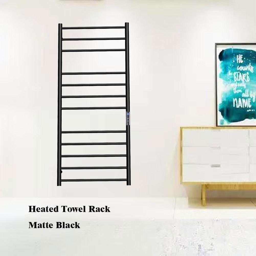 跨境智能电热毛巾架碳纤维电加热定时浴巾架民宿酒店家用卫生间