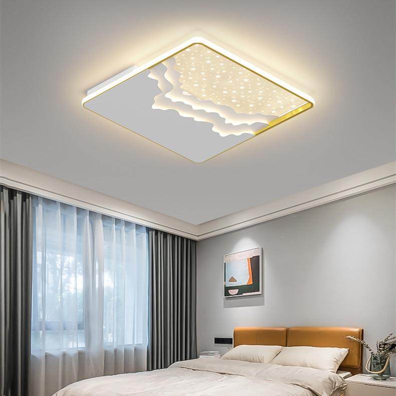 时尚轻奢大气长方形客厅灯简约现代北欧创意LED吸顶卧室书房灯具,电子元器件市场,集成电路（IC）,淘宝优惠券,粉丝福利购,淘宝优惠卷