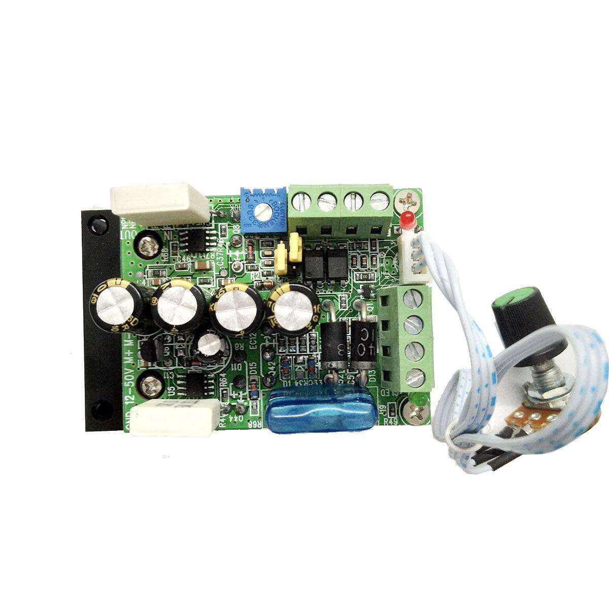 带过流保护12V 24V 48V直流电机调速器 雕刻机 MACH3主轴PWM调速