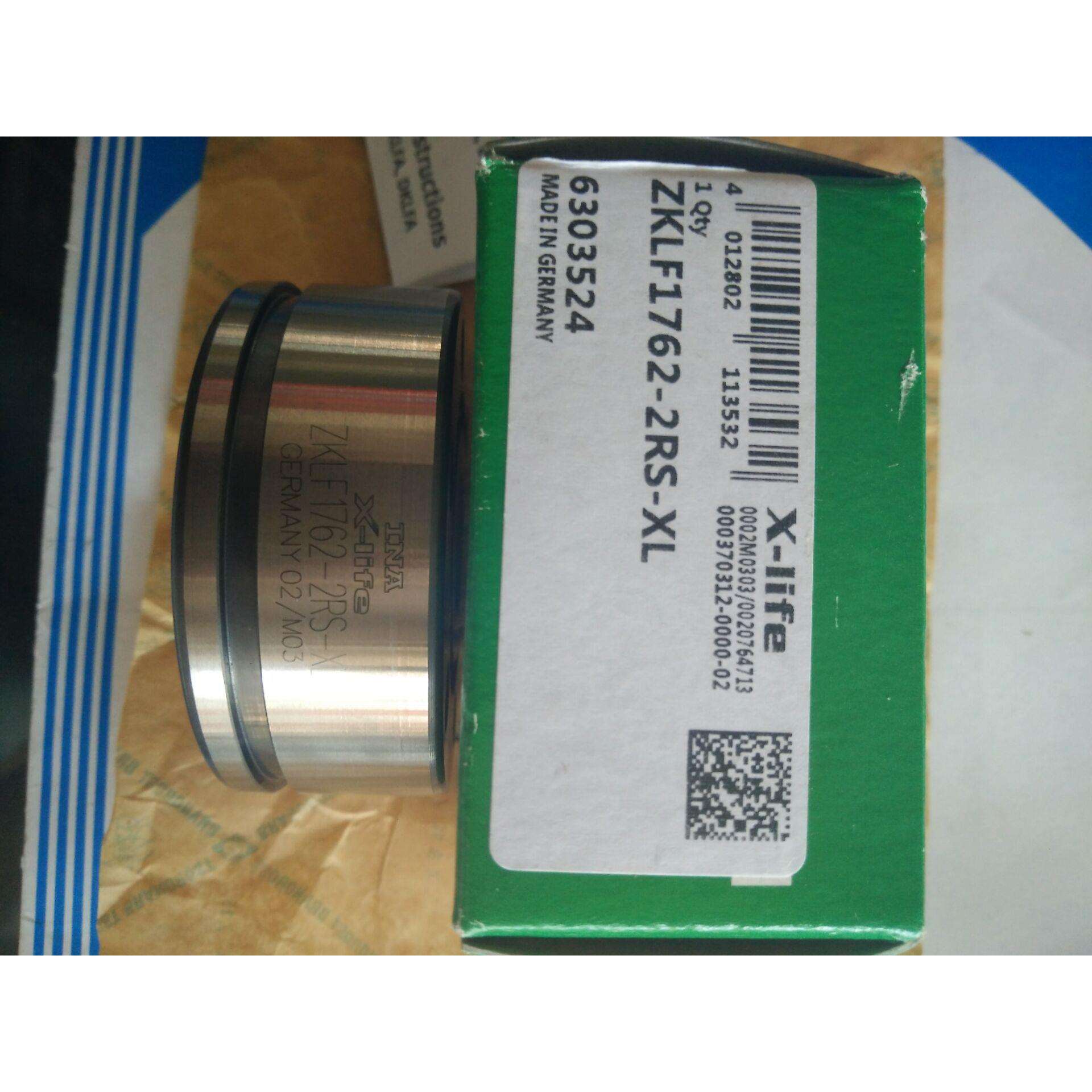 INA轴承 双向推力密封角接触球轴承ZKLF1762-2RS-XL 丝杠支撑